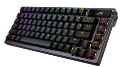 ASUS ROG Azoth toetsenbord Gamen USB + RF Wireless + Bluetooth Zwart - Afbeelding 3
