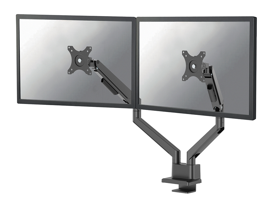 Neomounts DS70-250BL2 Monitorarm 17-32" - gasveer - Topfix - 180°-stop - Afbeelding 2