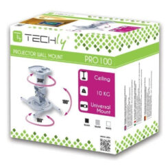 Techly ICA-PM 100WH projector beugel Plafond Wit - Afbeelding 3