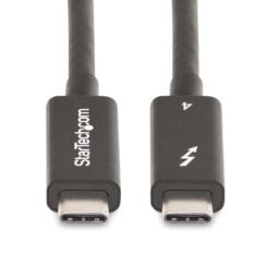 StarTech.com 2m Actieve Thunderbolt 4 Kabel, 40Gbps, 100W Power Delivery, 4K/8K Video, Intel-Certified Thunderbolt Kabel, Compatibel met USB4/Thunderbolt 4/ USB 3.2/ USB Type-C/DisplayPort/Thunderbolt 3 - Afbeelding 5