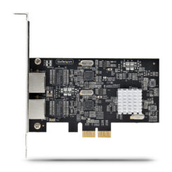 StarTech.com 2-Port 2.5Gbps NBASE-T PCIe Netwerkkaart, Intel I225-V, Dual-Port Computer Ethernet Adapter, Multi-Gigabit NIC, PCI Express Server LAN Kaart, Desktop Ethernet Interface - Afbeelding 4