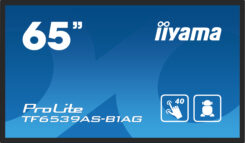 iiyama TF6539AS-B1AG beeldkrant Kiosk-ontwerp 163,8 cm (64.5") LED 435 cd/m² 4K Ultra HD Zwart Touchscreen Type processor Android 11 24/7 - Afbeelding 3