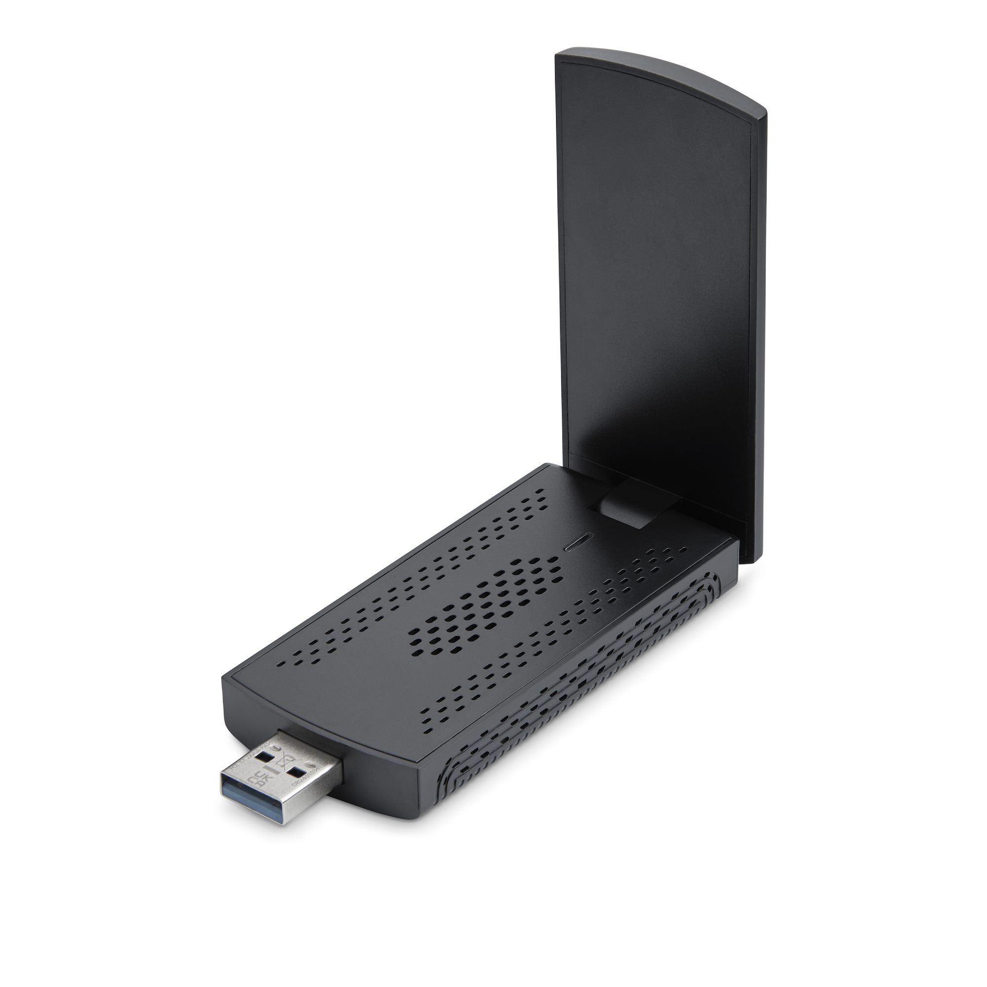 StarTech.com Wi-Fi 6E USB Adapter/Dongle, Voor Desktop/Laptop PC, Wireless NIC met Uitklapbare Antenne, WiFi Adapter Ondersteunt 802.11 b/g/n/ac/ax, 2.4/5/6 GHz Netwerk Compatibel - Afbeelding 4