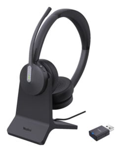 Yealink WH64 Hybird Dual met oplaadstandaard Teams Headset