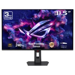 ASUS ROG Strix OLED XG32UQDMS computer monitor 80 cm (31.5") 3840 x 2160 Pixels 4K Ultra HD LCD Zwart