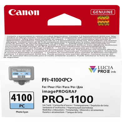 Canon LUCIA PRO II inktcartridge 1 stuk(s) Origineel Normaal rendement Foto cyaan - Afbeelding 3