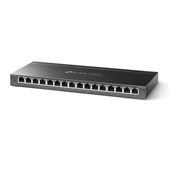 TP-Link TL-SG116E Unmanaged L2 Gigabit Ethernet (10/100/1000) Zwart - Afbeelding 2