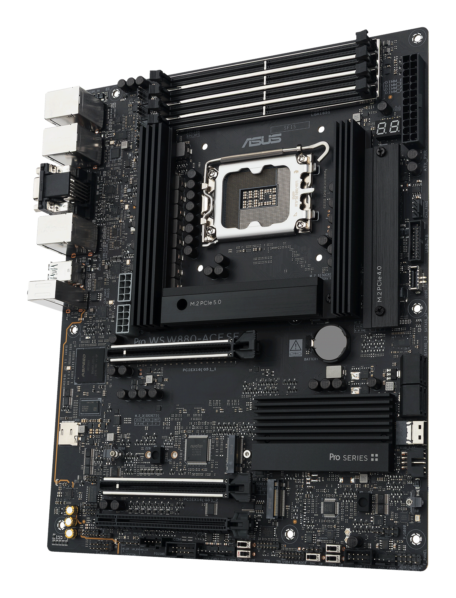 ASUS PRO WS W880-ACE SE Intel W880 LGA 1851 (Socket V1) ATX - Afbeelding 6