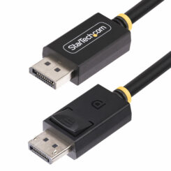 StarTech.com 2m DisplayPort 2.1 Kabel, VESA Gecertificeerde DP40 DisplayPort Kabel met UHBR10/HDR/HDCP 2.2, 8K 60Hz/4K 144Hz met DSC 1.2a, 40Gbps, DP 2.1 Kabel, UHD Monitor Kabel, M/M