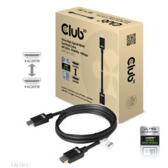 CLUB3D Ultra High Speed HDMI 4K120Hz, 144Hz Certified Cable 48Gbps M/M 2 m / 6.56 ft - Afbeelding 2