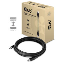 CLUB3D DisplayPort 1.4 HBR3 8K Kabel M/M 5 meter - Afbeelding 3