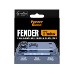 PanzerGlass ® Fender Camera Lens Protector Shades of Blue iPhone 2026 Pro Max Doorzichtige schermbeschermer 1 stuk(s) - Afbeelding 4
