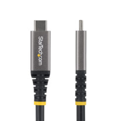 StarTech.com 3m USB4 Kabel, 20Gbps, USB-IF Gecertificeerde USB-C Kabel, 60W PD, 4K 120Hz DP 2.1, TPE Mantel, USB Type-C Kabel - Afbeelding 3