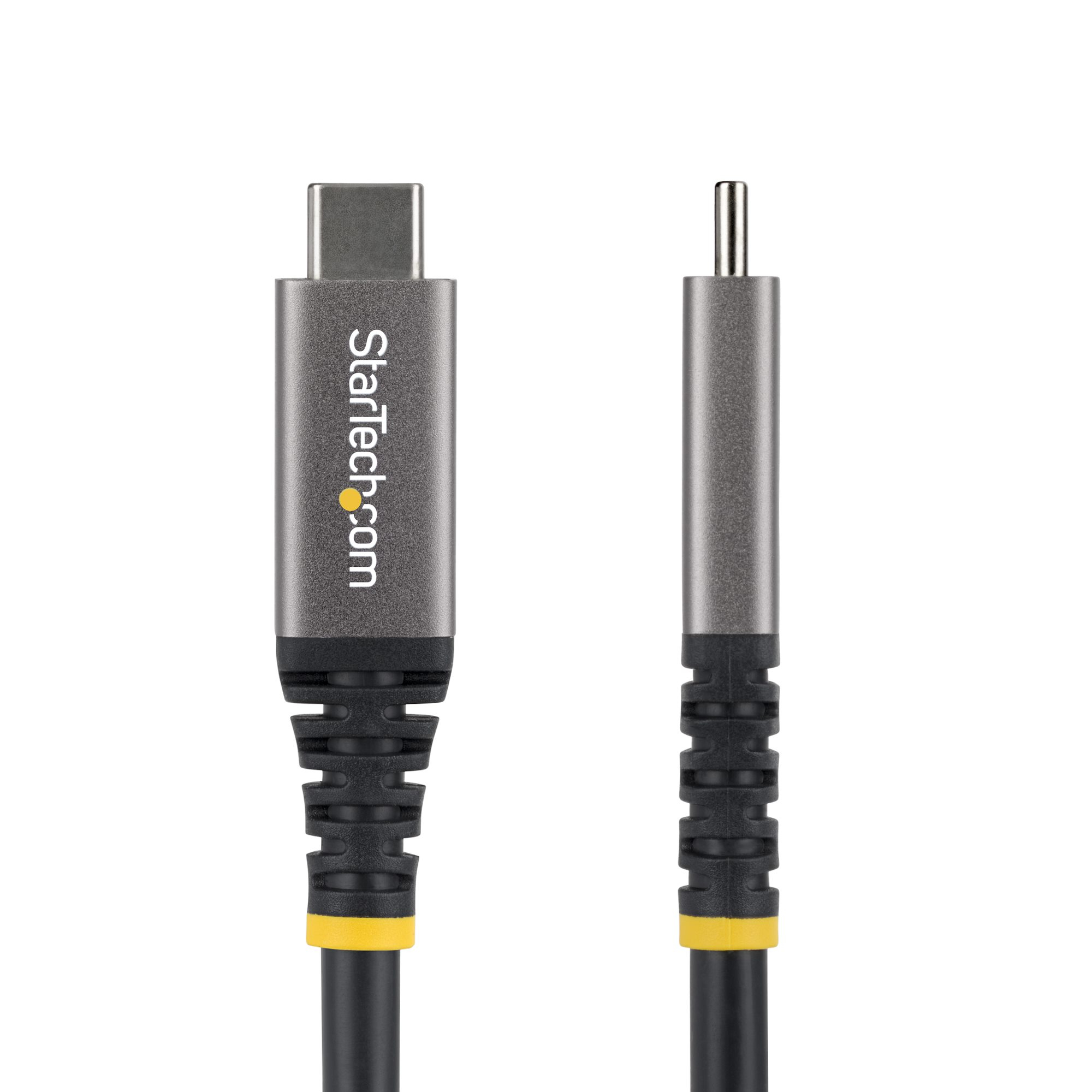StarTech.com 3m USB4 Kabel, 20Gbps, USB-IF Gecertificeerde USB-C Kabel, 60W PD, 4K 120Hz DP 2.1, TPE Mantel, USB Type-C Kabel - Afbeelding 3