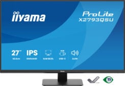 iiyama ProLite X2793QSU-B1 computer monitor 68,6 cm (27") 2560 x 1440 Pixels Quad HD LED Zwart - Afbeelding 3