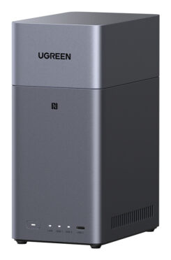 Ugreen DH2300 NAS Mini Tower 4 GB Grijs - Afbeelding 2