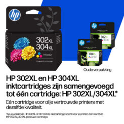 HP 302/304 originele driekleureninktcartridge - Afbeelding 6