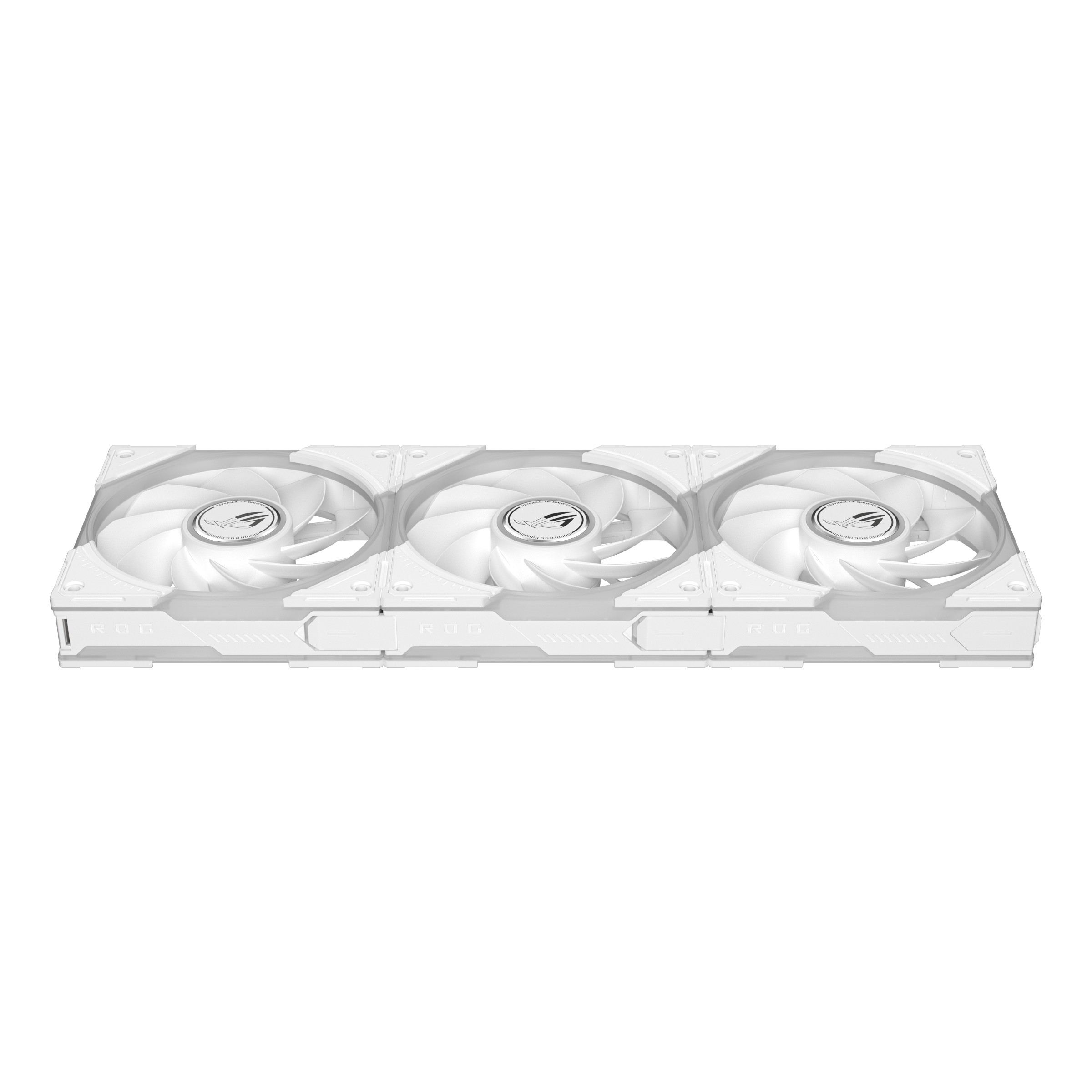 ASUS ROG Eurux GR120 ARGB Reverse Fan White Edition - Triple Pack Computer behuizing Ventilator 12 cm Wit 3 stuk(s) - Afbeelding 5