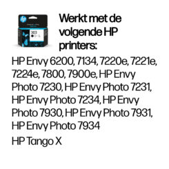 HP 303 originele zwarte inktcartridge - Afbeelding 3