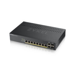 Zyxel GS1920-8HPV2 Managed Gigabit Ethernet (10/100/1000) Power over Ethernet (PoE) Zwart - Afbeelding 5