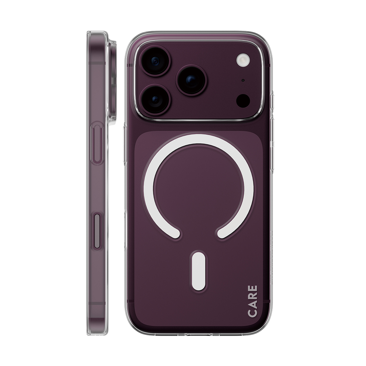 PanzerGlass CARE™ by ® SL1M Case Transparent w. MagSafe iPhone 2026 Pro | 17 Pro mobiele telefoon behuizingen Hoes Transparant