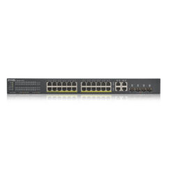 Zyxel GS1920-24HPV2 Managed Gigabit Ethernet (10/100/1000) Power over Ethernet (PoE) Zwart - Afbeelding 3