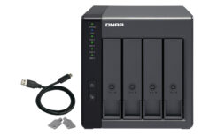 QNAP TR-004 behuizing voor opslagstations HDD-/SSD-behuizing Zwart 2.5/3.5" - Afbeelding 3
