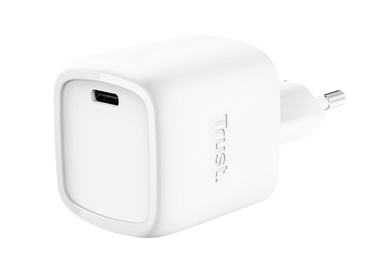 Trust Maxo GaN Oplader 30W - USB-C oplader – GaN-technologie – 30W vermogen – Wit - Afbeelding 2