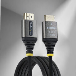 StarTech.com 1m Premium Gecertificeerde High Speed HDMI Kabel, Ultra Flexibele Gevlochten High Flex HDMI Kabel, 4K 60Hz / 1440p 144Hz met HDR10 / ARC, 18Gbps - Afbeelding 5