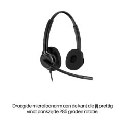 HP Poly Mission 425 Stereo USB Wired Headset Classic (Bulk) - Afbeelding 5