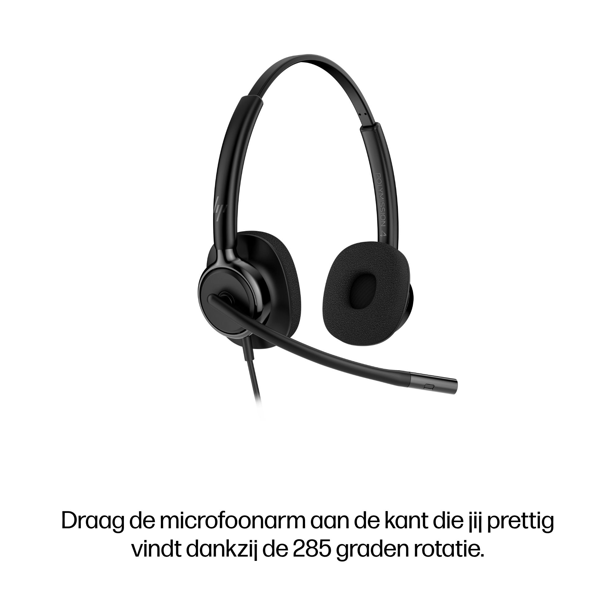 HP Poly Mission 425 Stereo USB Wired Headset Classic - Afbeelding 5