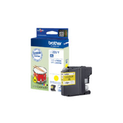 Brother LC22UY inktcartridge 1 stuk(s) Origineel Hoog (XL) rendement Geel - Afbeelding 2