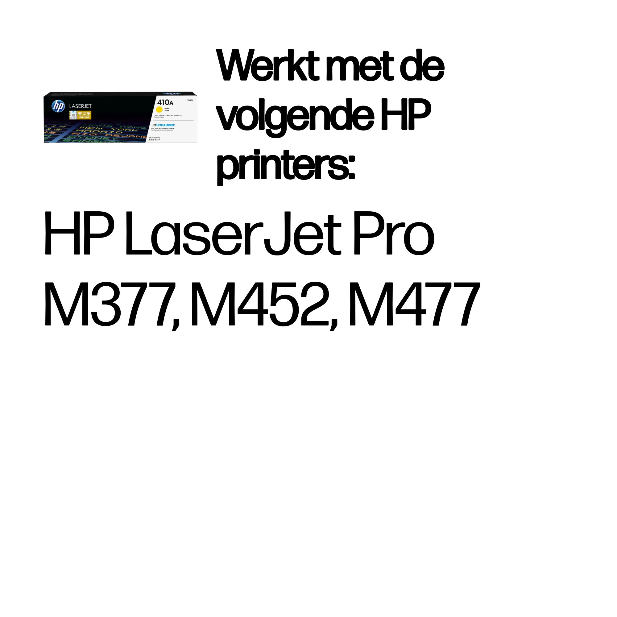HP 410A originele gele LaserJet tonercartridge - Afbeelding 3