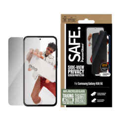 PanzerGlass SAFE. by ® 2-Way Privacy Screen Protector Samsung Galaxy A56 5G | Ultra-Wide Fit w. EasyAligner Doorzichtige schermbeschermer 1 stuk(s) - Afbeelding 3