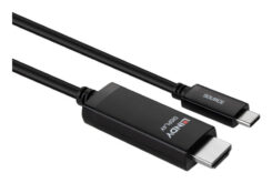 Lindy 43434 video kabel adapter 2 m USB Type-C HDMI Zwart - Afbeelding 3