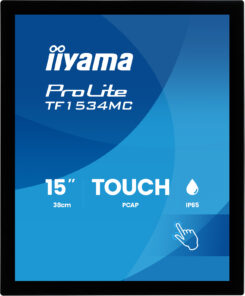 iiyama ProLite TF1534MC-B8X computer monitor 38,1 cm (15") 1024 x 768 Pixels XGA LED Touchscreen Zwart - Afbeelding 3