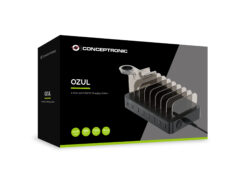 Conceptronic OZUL02B oplader voor mobiele apparatuur Universeel Zwart AC Binnen - Afbeelding 4