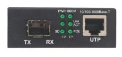 Intellinet 508216 netwerk media converter 1000 Mbit/s Zwart - Afbeelding 4