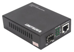 Intellinet 508216 netwerk media converter 1000 Mbit/s Zwart - Afbeelding 3