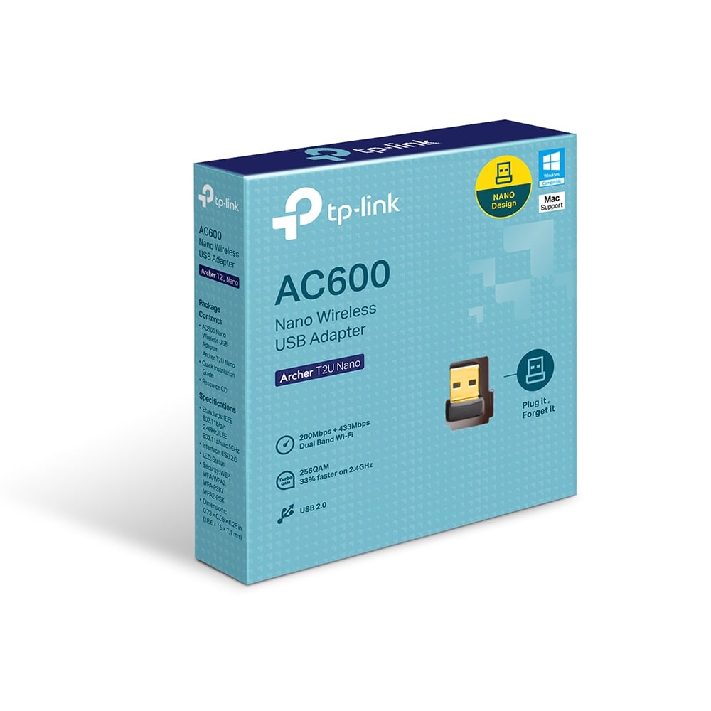 TP-Link Archer T2U Nano WLAN 433 Mbit/s - Afbeelding 5