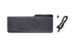 HP 400 backlit toetsenbord met kabel - Afbeelding 2