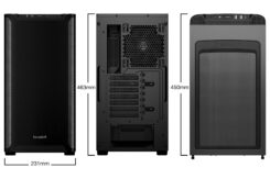 be quiet! PURE BASE 501 Black Midi Tower Zwart - Afbeelding 3