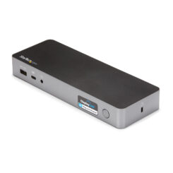 StarTech.com Universele Laptop Docking Station, Hybrid USB-C & USB-A Dock, Dual 4K DP & HDMI, 60W PD, Mac / Windows / Chrome OS, 4x USB 5Gbps Hub, GbE - Afbeelding 3