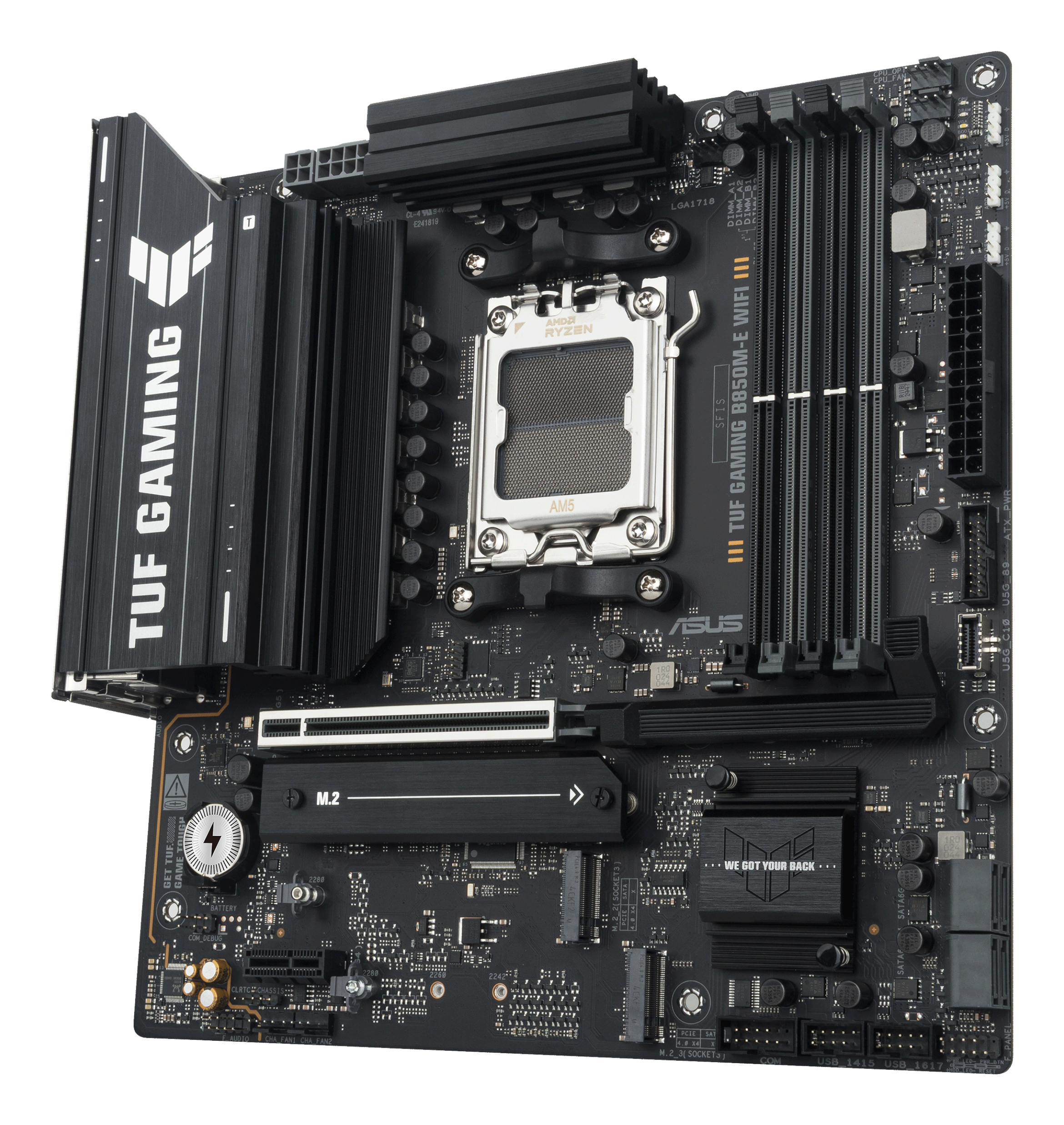 ASUS TUF GAMING B850M-E WIFI AMD B850 Socket AM5 micro ATX - Afbeelding 6