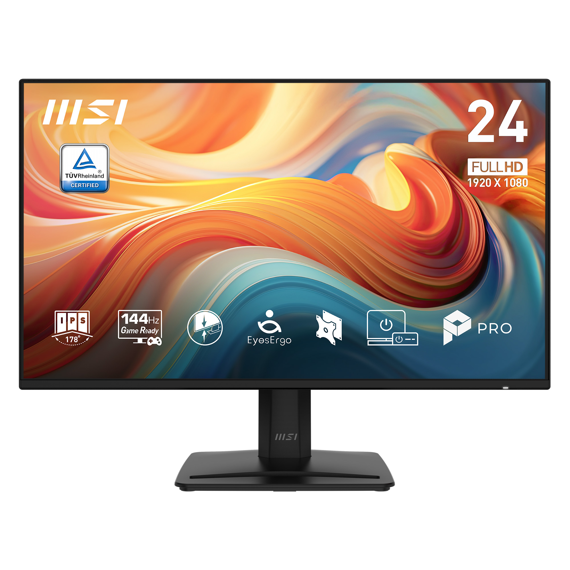 MSI Pro MP242 E14A computer monitor 60,5 cm (23.8") 1920 x 1080 Pixels Full HD LCD Zwart - Afbeelding 5