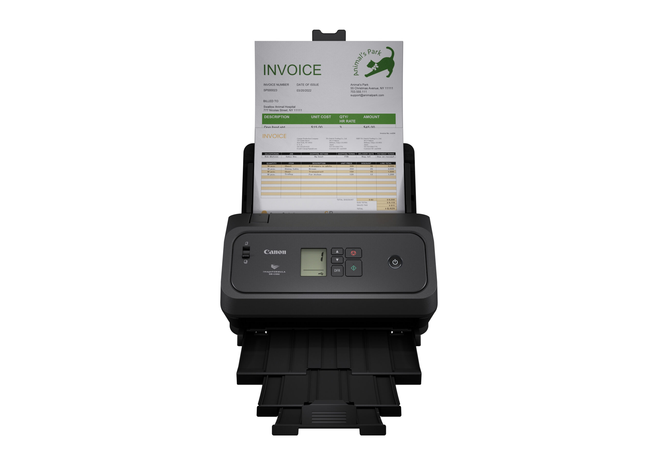 Canon 7290C003 scanner ADF-scanner 600 x 600 DPI A4 Zwart - Afbeelding 3