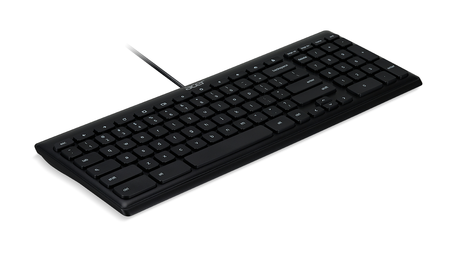 Acer GP.KBD11.00S toetsenbord Kantoor USB QWERTY US International Zwart - Afbeelding 5