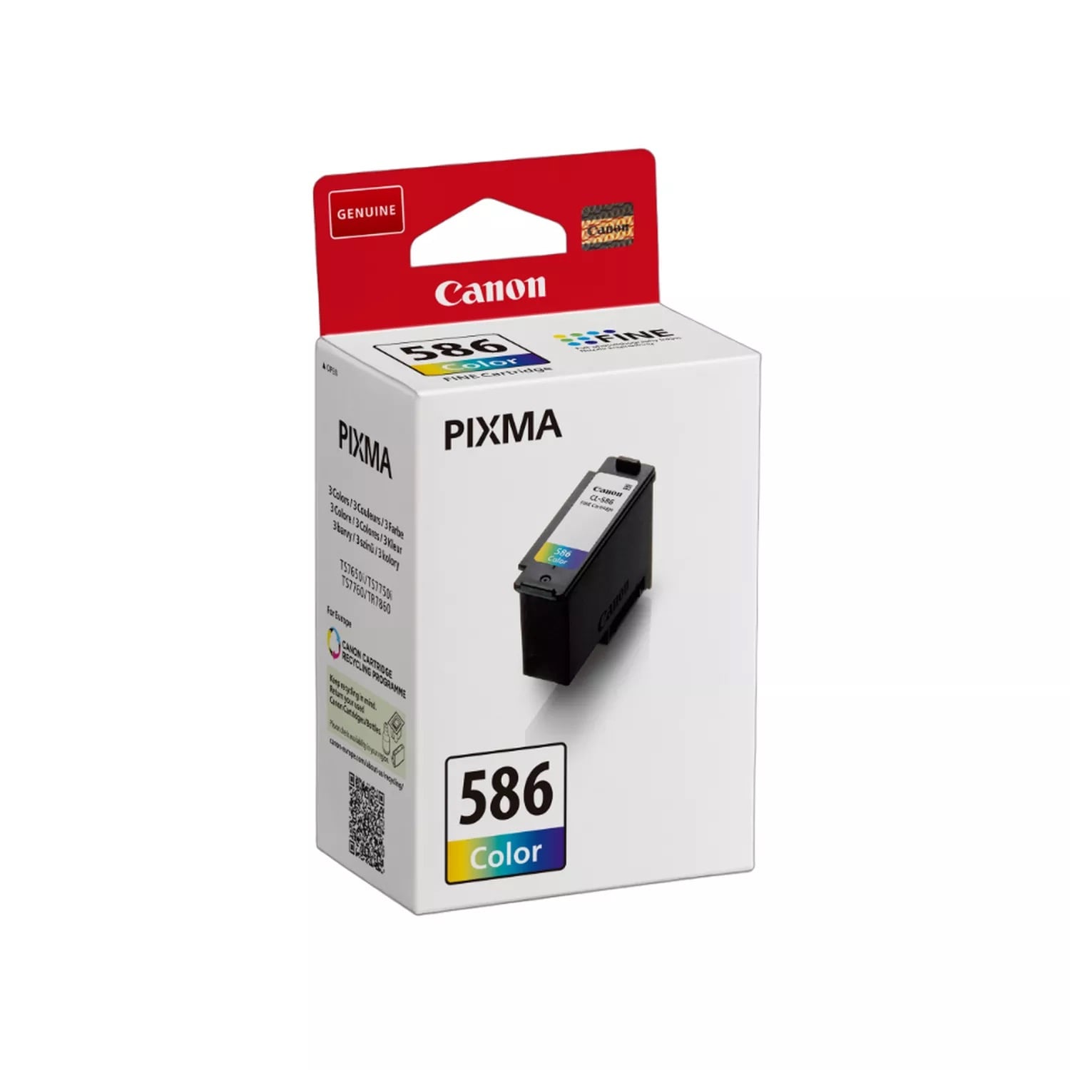 Canon CL-586 inktcartridge 1 stuk(s) Origineel Normaal rendement - Afbeelding 4