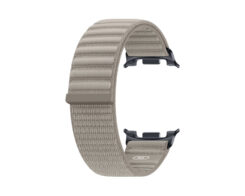 Samsung Fabric Band (M/L) for Galaxy Watch9 (Watch8) Mokka Stof/Weefsel - Afbeelding 4