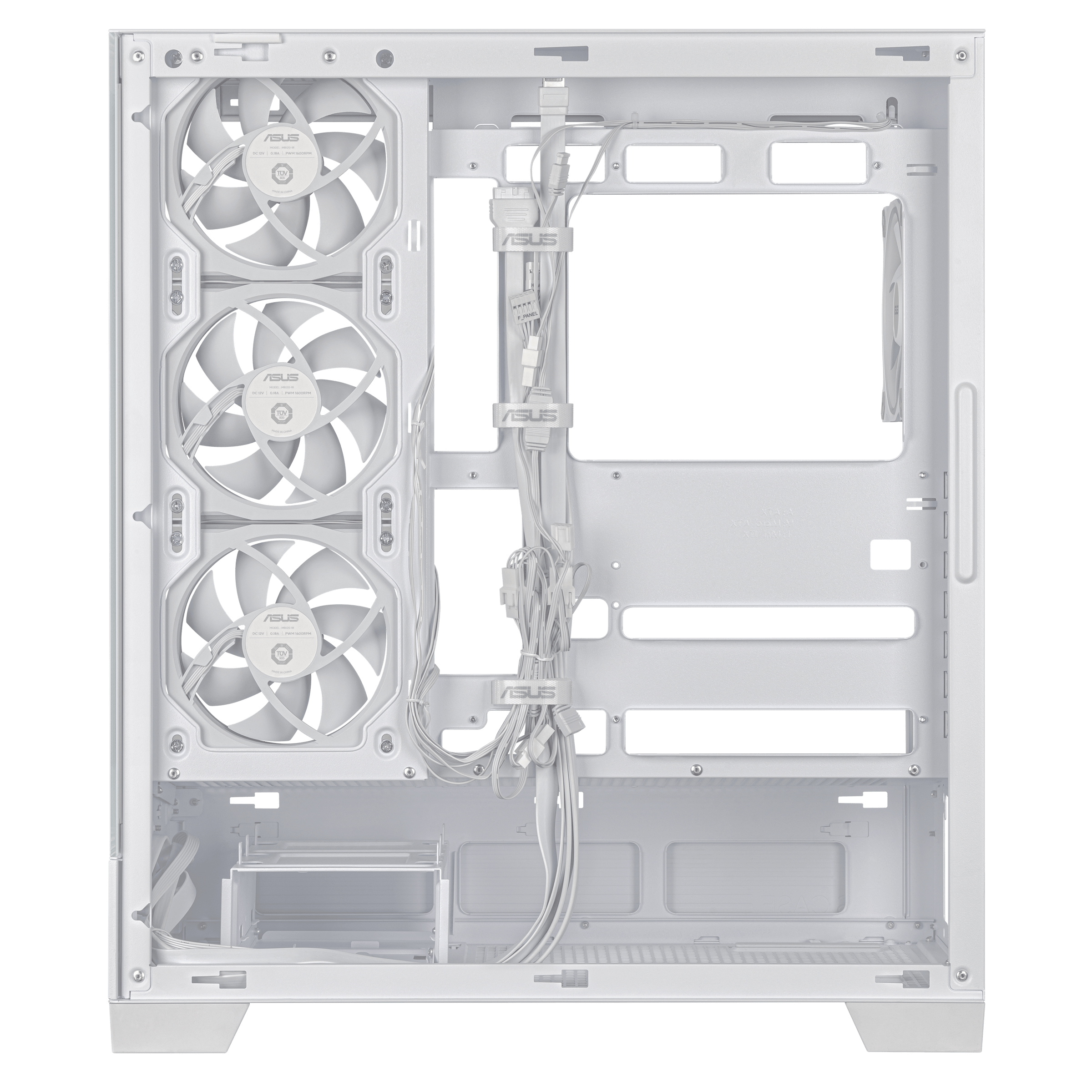 ASUS A31 Plus TG ARGB WHITE Midi Tower Wit - Afbeelding 6